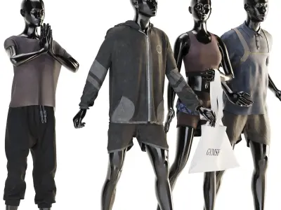 Mannequin Vol 044 3D model