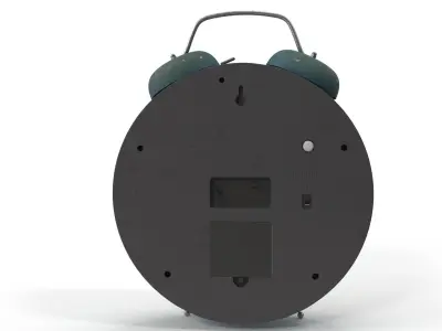 Old alarm clock 3D model