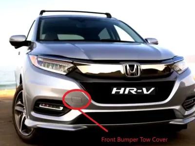 Honda HRV 2020 model Front Bumper Tow cover 3D print model