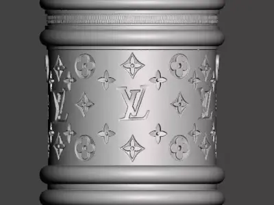  LV CANNE CANDLE MOLD 3D print model