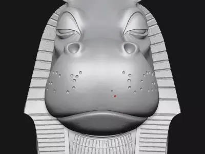 Hippopotamus 3D print model