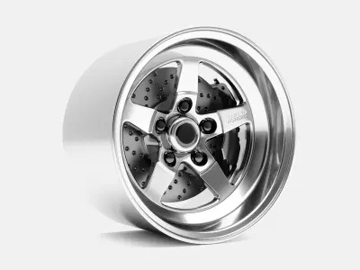 15x10 Weld S71 Wheel and Brake 3D print model