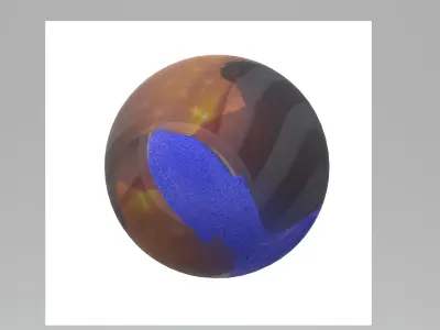 AMERICAN SUNRISE PLANET 3D model