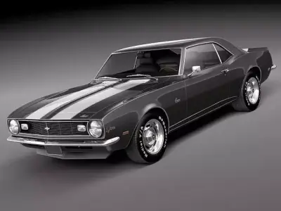 Chevrolet Camaro 1967 Z28 3D model