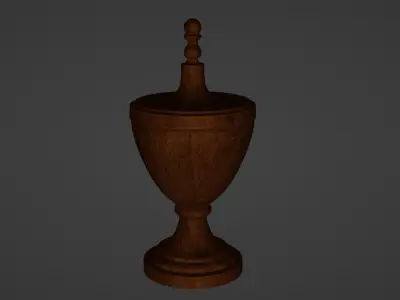 Vintage French finials book stopper 3D print model