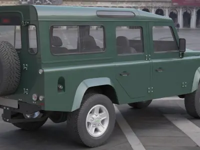 Land Rover Defender 110 3D model