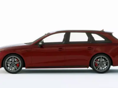 Audi A4 Avant  2019 3D model