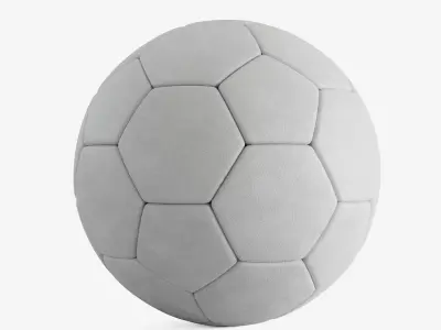 Classic Football Ball 3D model