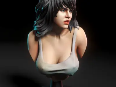 Druuna Bust Free 3D print model