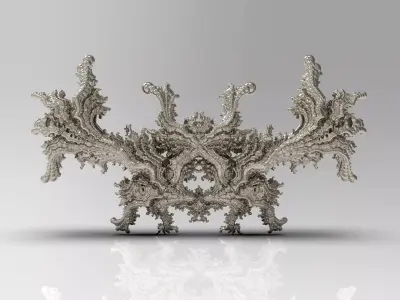 Fractal Kleina - 2 Fold Symmetry 3D print model