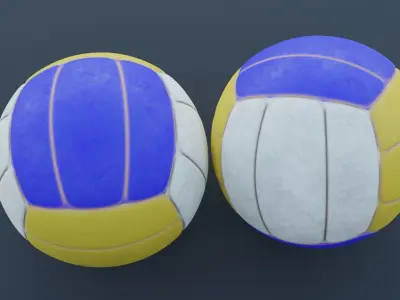 Volleyball 3D model