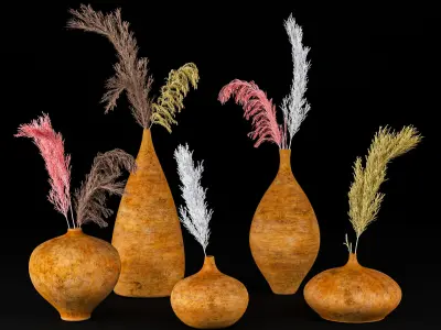 pampas pack 3D model