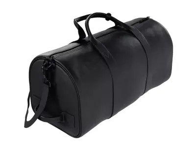 Leather Duffle Bag 3D model