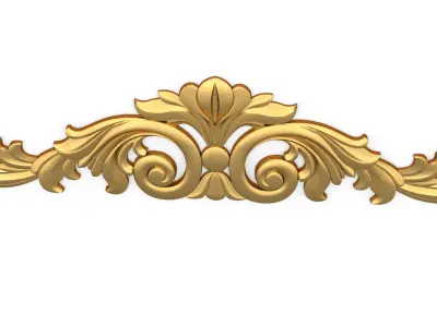 Classic decor ornament 97 3D model