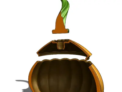 Pumpkin for Halloween 3D print model
