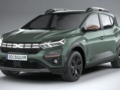 Dacia Sandero Stepway Extreme 2023 3D model