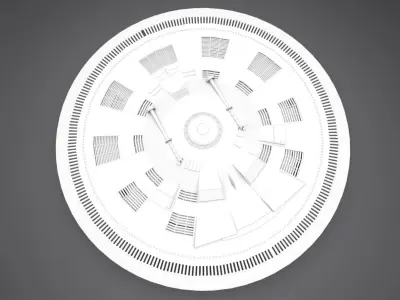 The Thing Saucer Scale model 3D print model