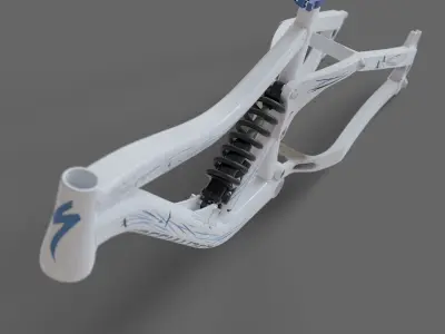 Specialized big hit 3 Low-poly 3D model