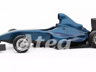 Formula Car 3D Model High Quality Vehicle 3D Printable Game 3D print model