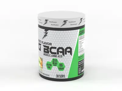 Protein Powder 3D model