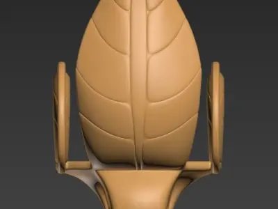 leaf chair 3D model