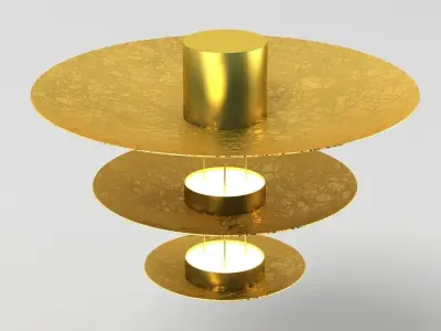 Catellani Ceiling Lamp 3D model