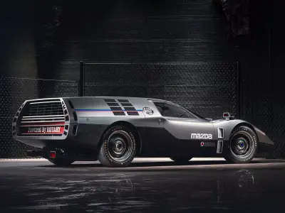 Mazda RX500 1970 Concept Car 3D model