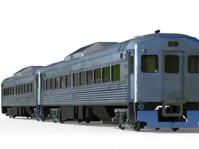 Budd Rail Diesel Car RDC 3D model