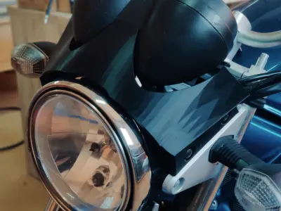 Suzuki GSF 650 Trim 3D Model 3D print model