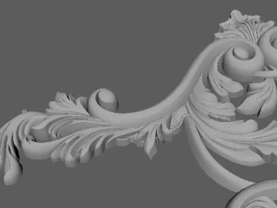 dekor ornament 3D model 12