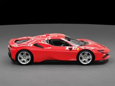 Ferrari SF90 3D model