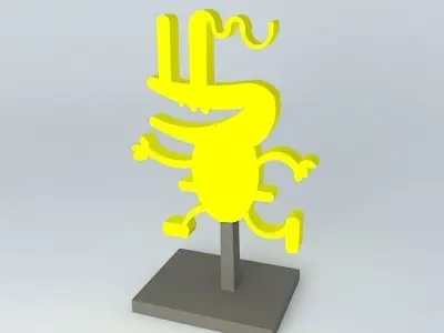 Funny sculpture funny sculpture Free 3D model