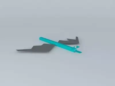 Monster Dieselbart Flying Free 3D model