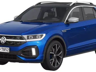 Volkswagen T-Roc R 2022 3D model