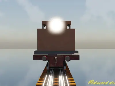 Garratt diesel inside frame version 3D model