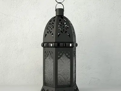 Moroccan Lanterns 3D model