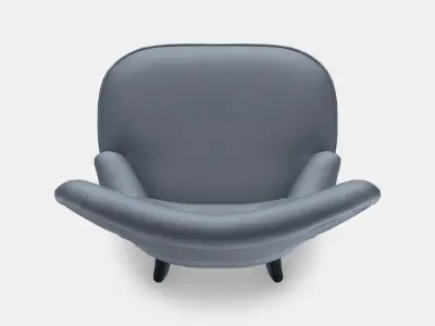 REMSTA Armchair 3 Low-poly 3D model