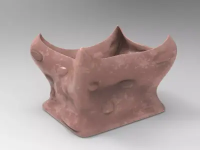 Lazlo Vase Low-poly 3D model