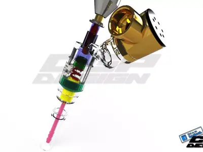 PINKI Direct injectiondesigned by upi 3D model