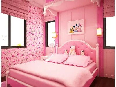 bedroom 17 3D model