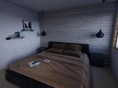 VR Interior-UNREAL ENGINE  Free low-poly 3D model