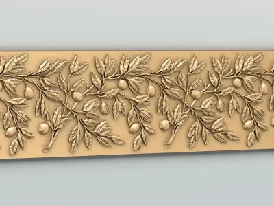 Molding 062 Plants 3D model