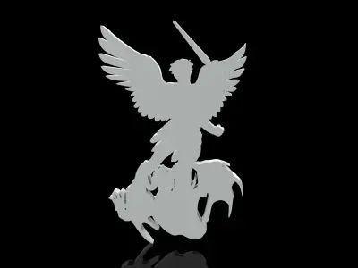 Saint Michael 3D print model