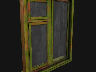 Old window 3D model