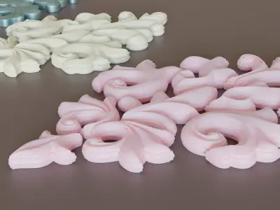 Decorative Ornamentation 1 3D model