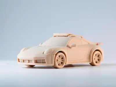 Porsche 911 Dakar 3d Car Model 3D print model