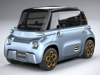 Citroen Ami 2021 3D model