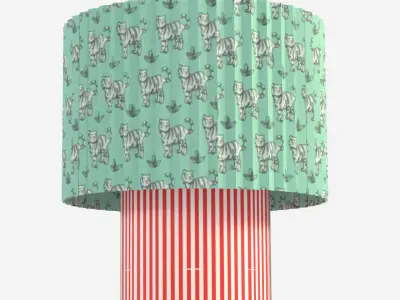 Whimsy Glow Lamp Low-poly 3D model