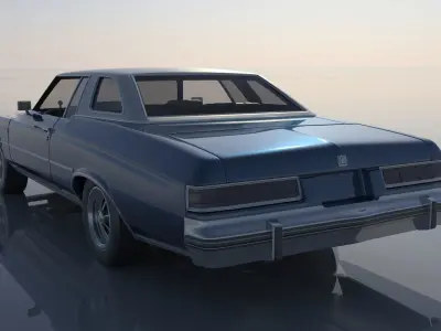 Buick Lesabre 1975   3D print model