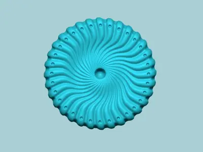 Cookie Mould 02 - Biscuit Silicon Molding 3D print model